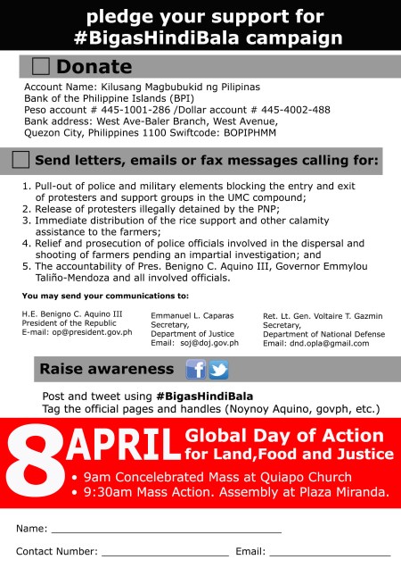 Image from Kilusang Magbubukid ng Pilipinas (KMP)